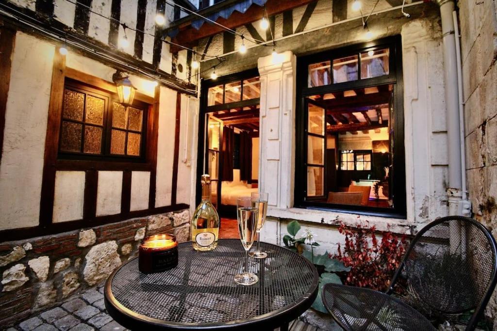 Le Spa Gustave - Sauna, Jacuzzi & Terrasse A Rouen Luaran gambar